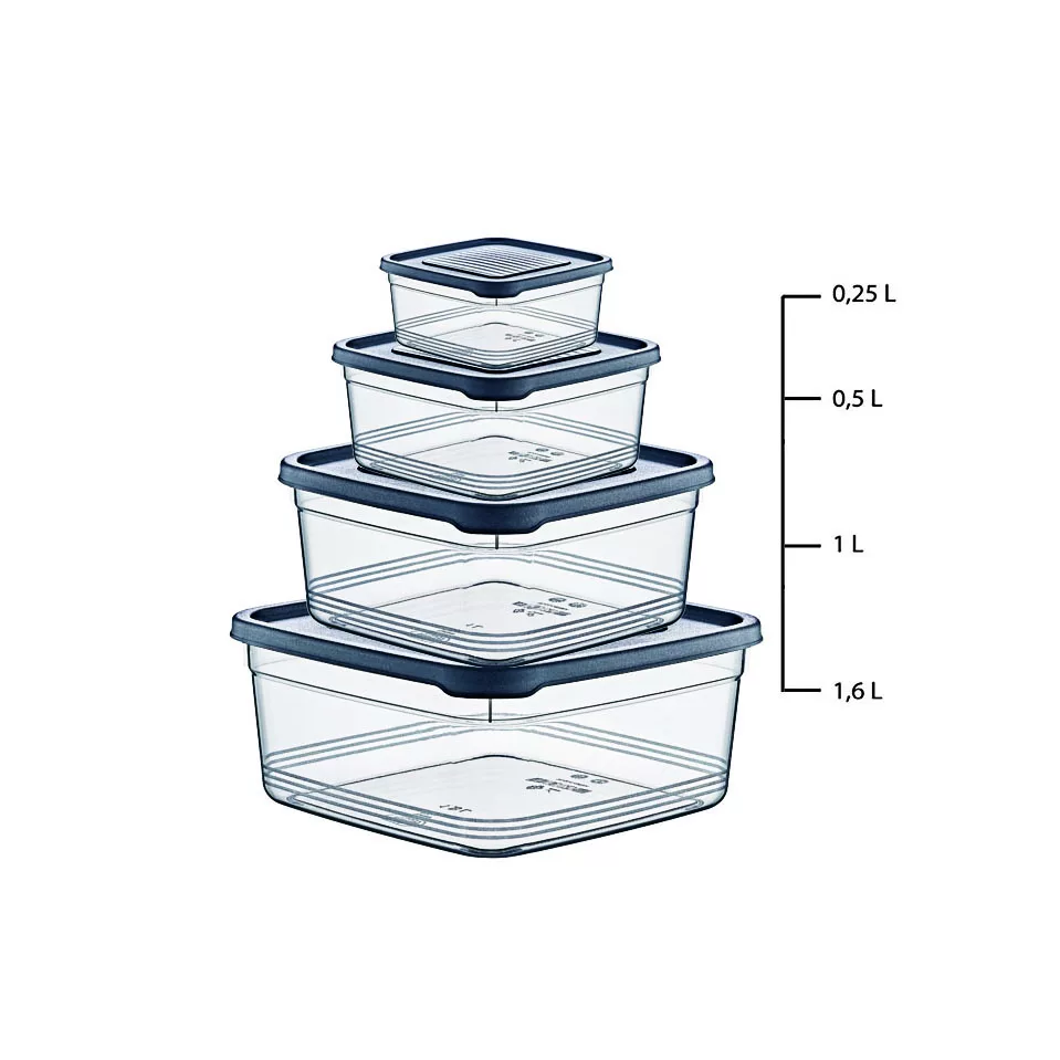 ظرف نگهدارنده هوبی لایف مدل Festiva کد 021378 بسته 4 عددی