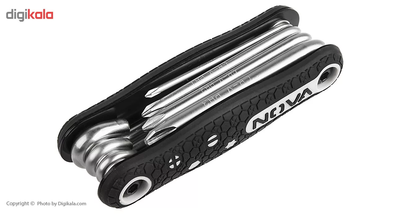 مجموعه 8 عددی پیچ گوشتی تاشو نووا مدل NTK1139