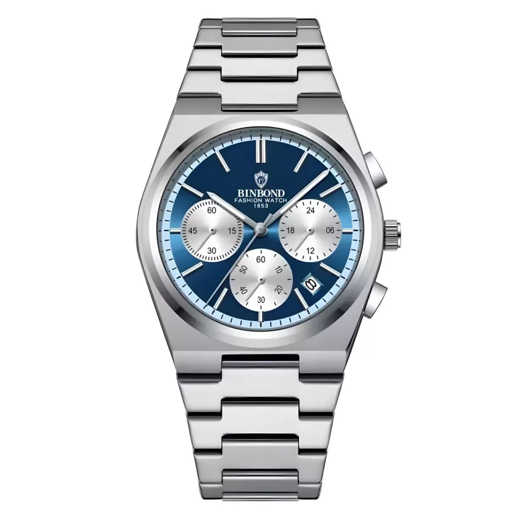 ساعت مچی عقربه‌ای کوارتز مردانه بین باند مدل سه موتور فعال کورنوگراف 1853 کد G_n2