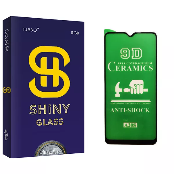 محافظ صفحه نمایش سرامیکی آتوچبو مدل Shiny Glass مناسب برای گوشی موبایل سامسونگ Galaxy A20s