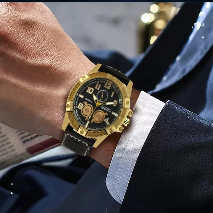 ساعت مچی عقربه‌ای مردانه کوارتز مدل کلاسیک کد pich-t1