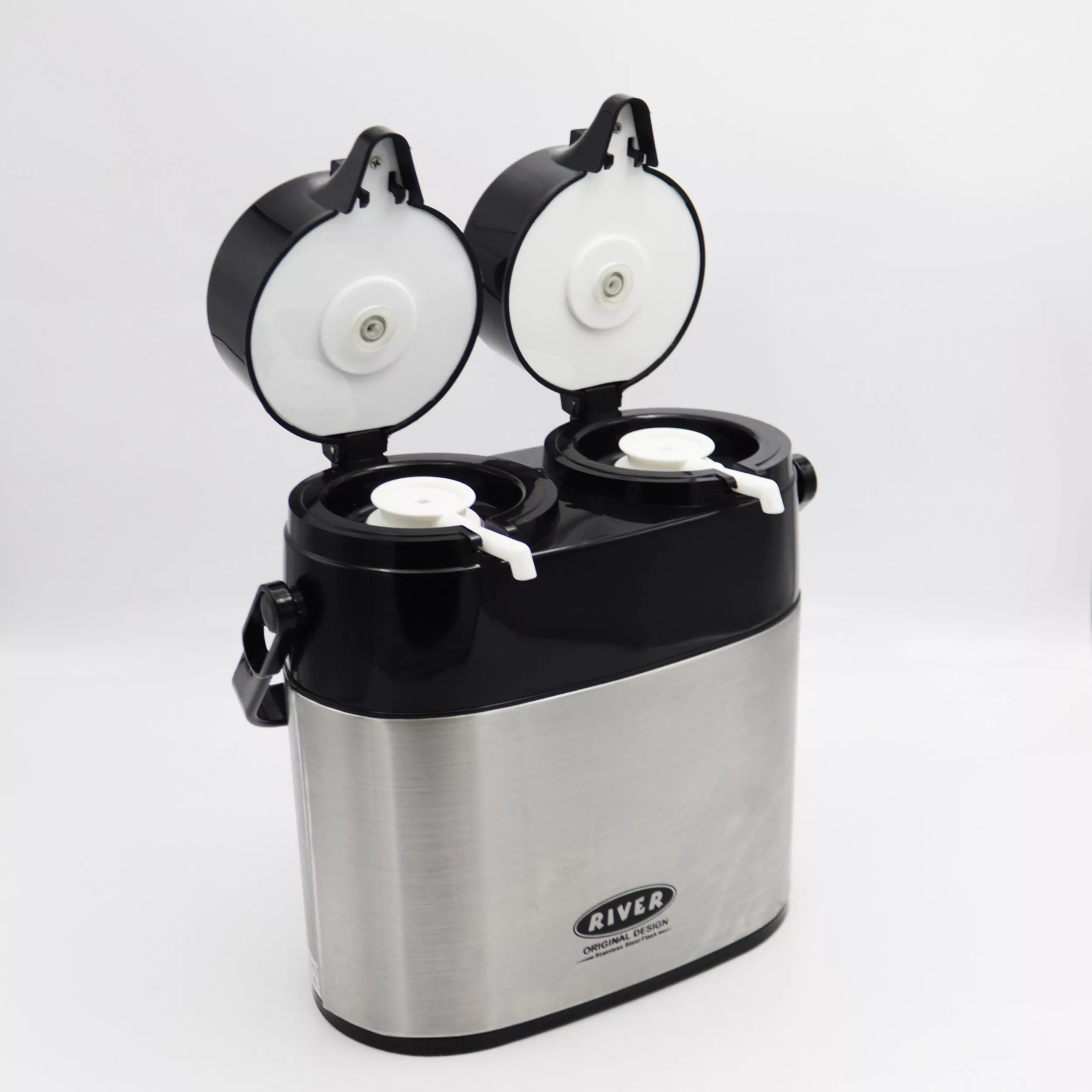 فلاسک ریور مدل دوقلو YP-ESTIL-8604 گنجایش 1 لیتر