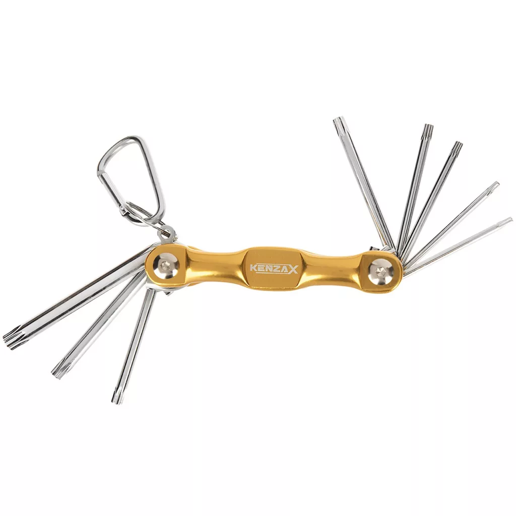 مجموعه 8 عددی آچار ستاره ای تاشو کنزاکس مدل KTK-108