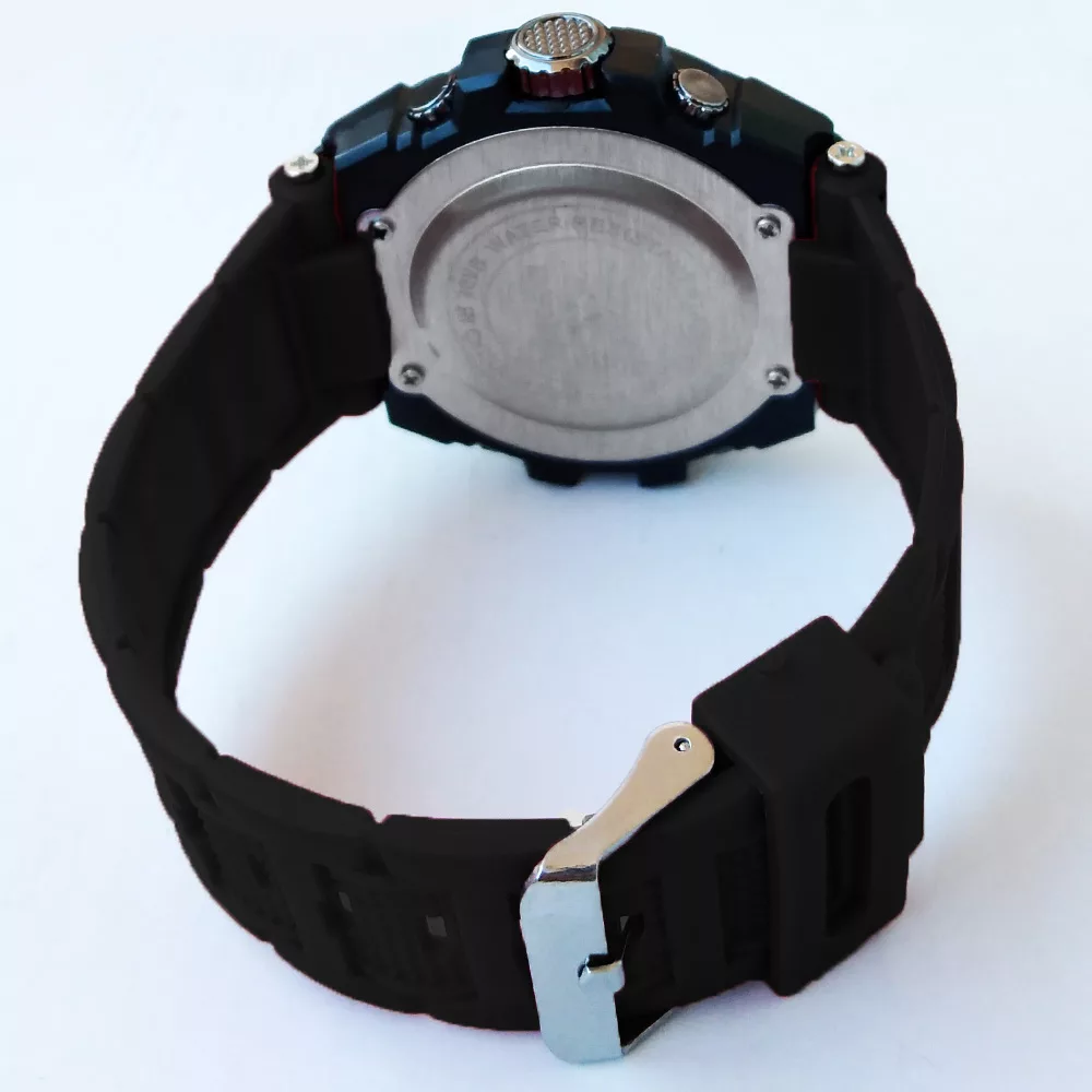 ساعت مچی دیجیتال مردانه امپاور مدل اسپرت ضدآب استخری چراغدار ورزشی کد 361SPORT