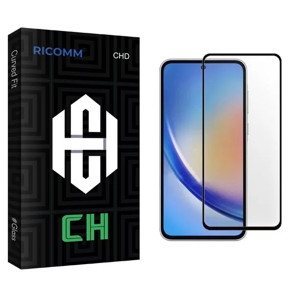 محافظ صفحه نمایش شیشه ای ریکام مدل CH مناسب برای گوشی موبایل سامسونگ Galaxy A55