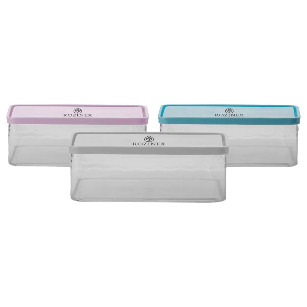 ظرف نگهدارنده روزینکس مدل مانا مجموعه 4 عددی