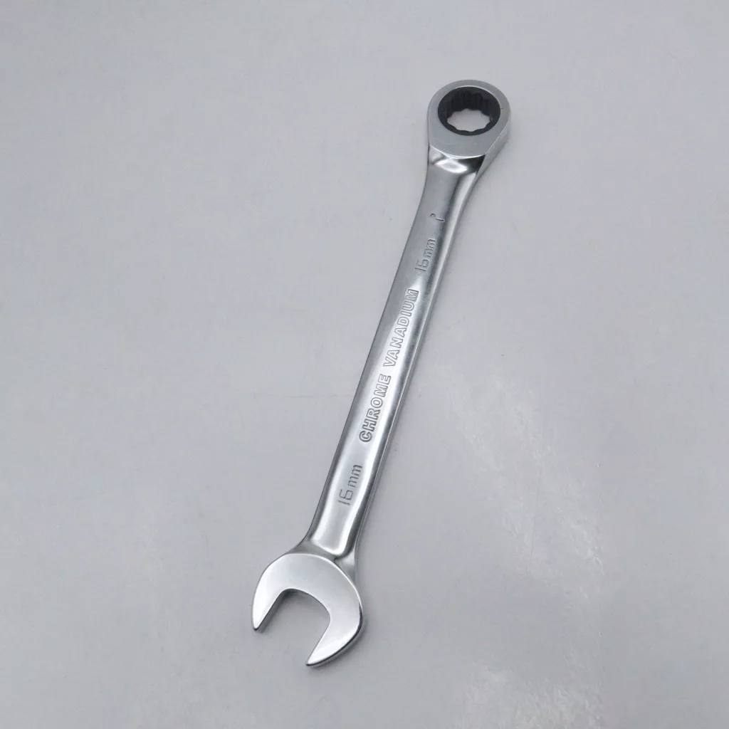 آچار یکسر تخت و یکسر رینگی جغجغه ای  اسکای مدل YP-SIZE016 سایز 16 میلی متر