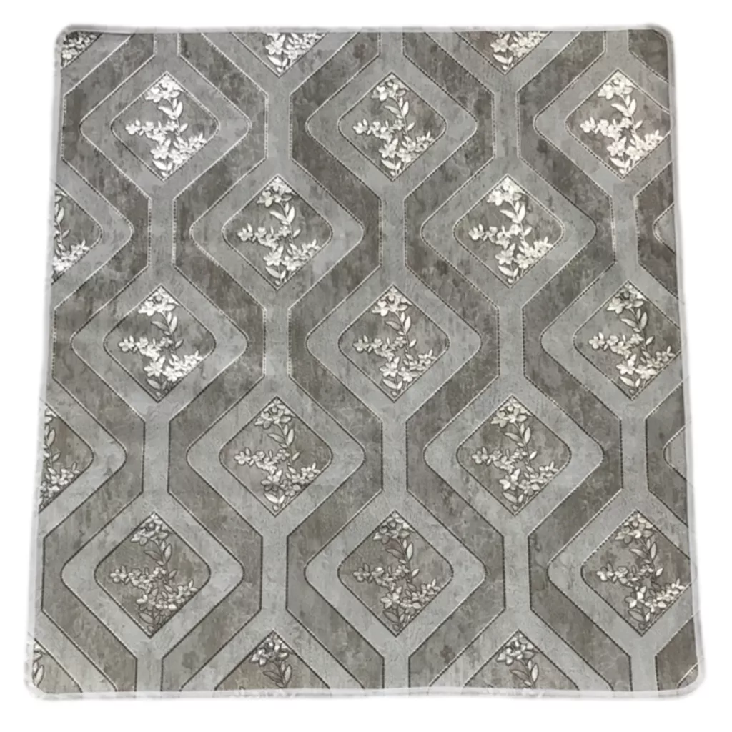 سفره 2 نفره مدل لوتوس طرح پشت نخی سایز 70×70 سانتی متر کد 05