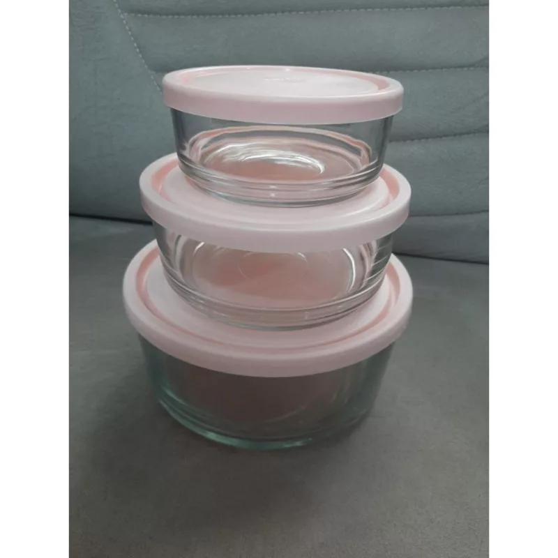 ظرف نگهدارنده بلور کاوه مدل آبان کد 310 بسته 3 عددی