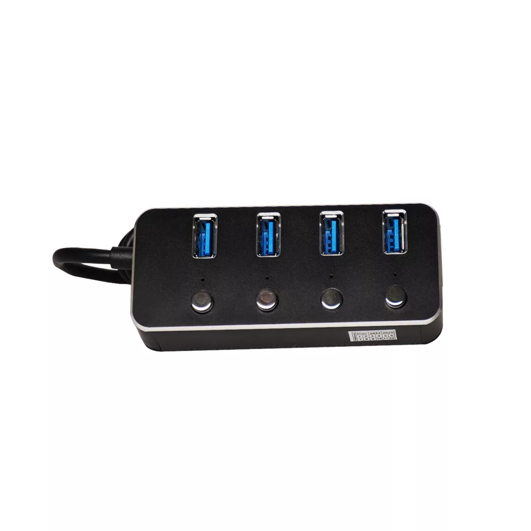 هاب 4 پورت USB3.0 کی نت مدل K-HUAMH504