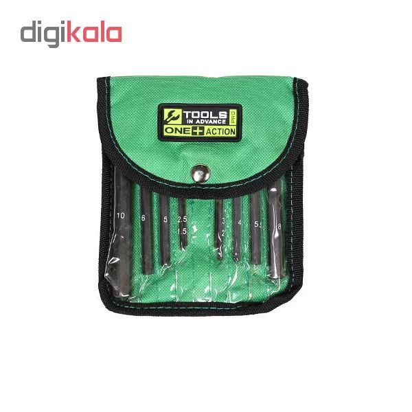 مجموعه 10 عددی آچار آلن وان مدل پلاس