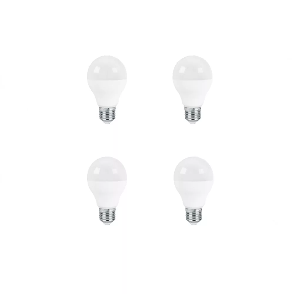 لامپ 9 وات پارس شعاع مدل حبابی پایه E27 مجموعه 4 عددی