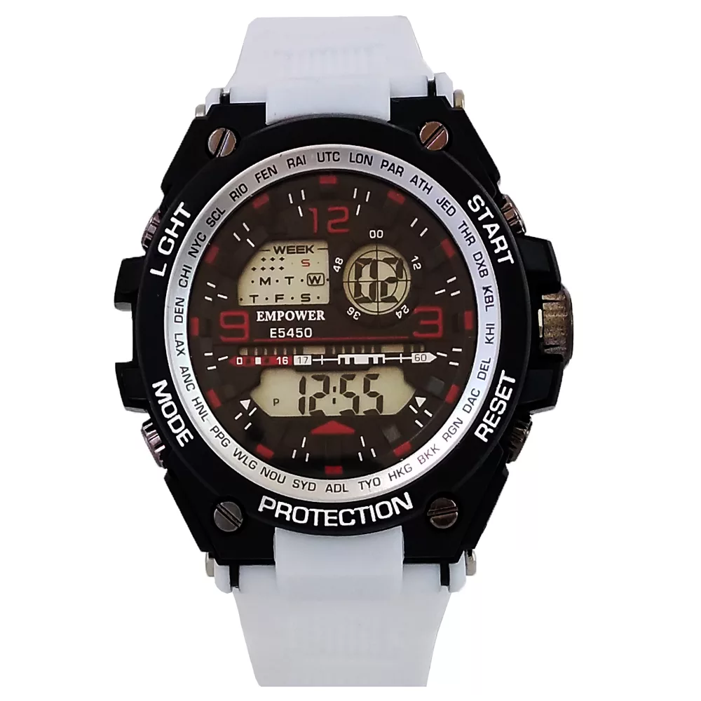 ساعت مچی دیجیتال مردانه مدل ضدآب کرنومتردار تاریخ شمار اسپرت کد 0.5