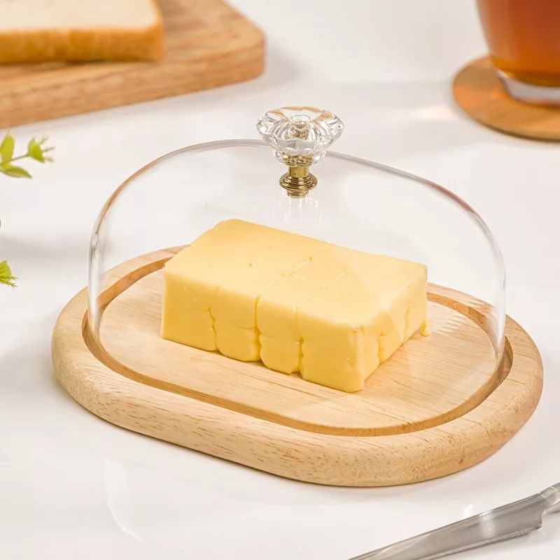 ظرف کره لیمون مدل پایه چوبی کد DH4902