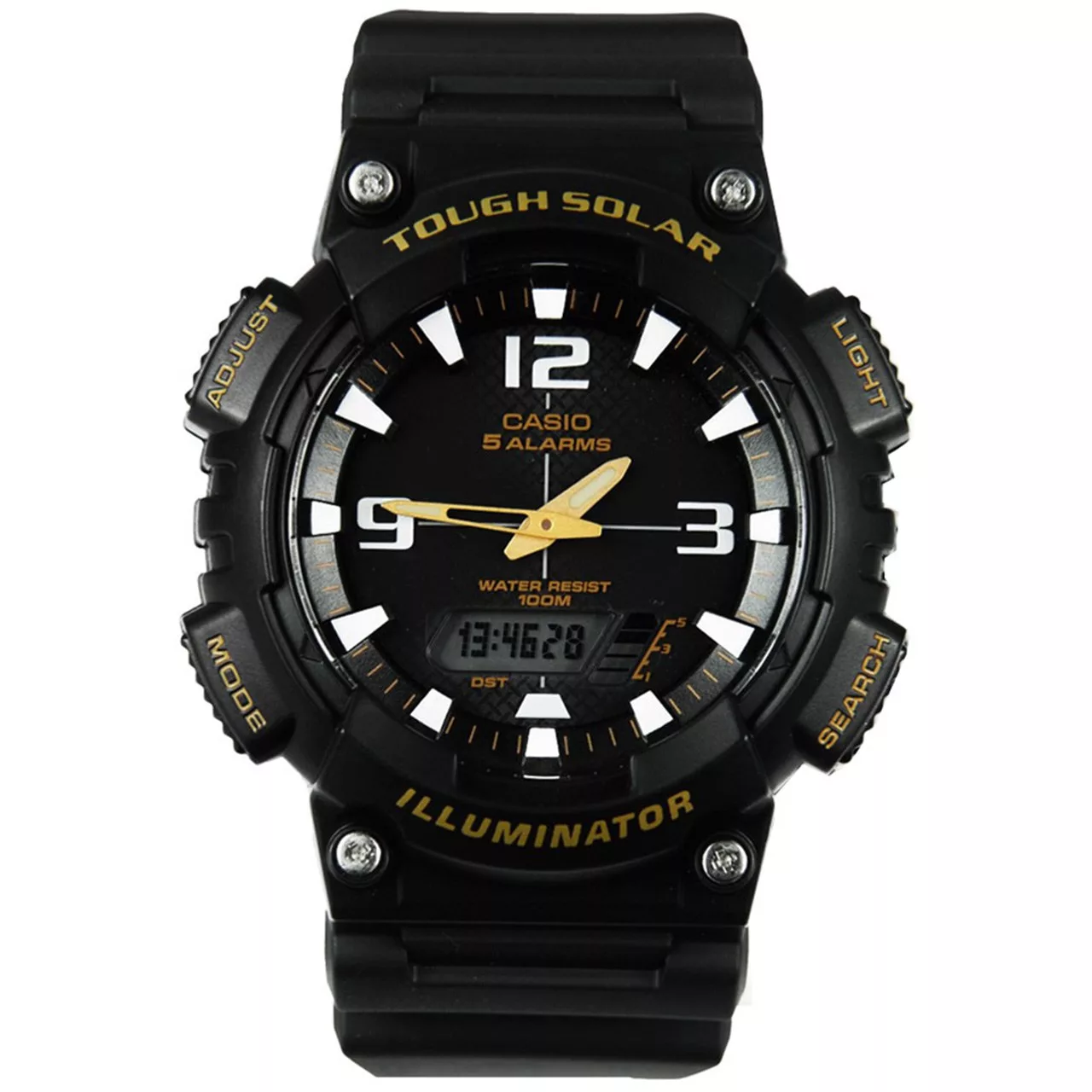 ساعت مچی عقربه ای مردانه کوارتز کرنوگراف کاسیو مدل AQ-S810W-1BVDF