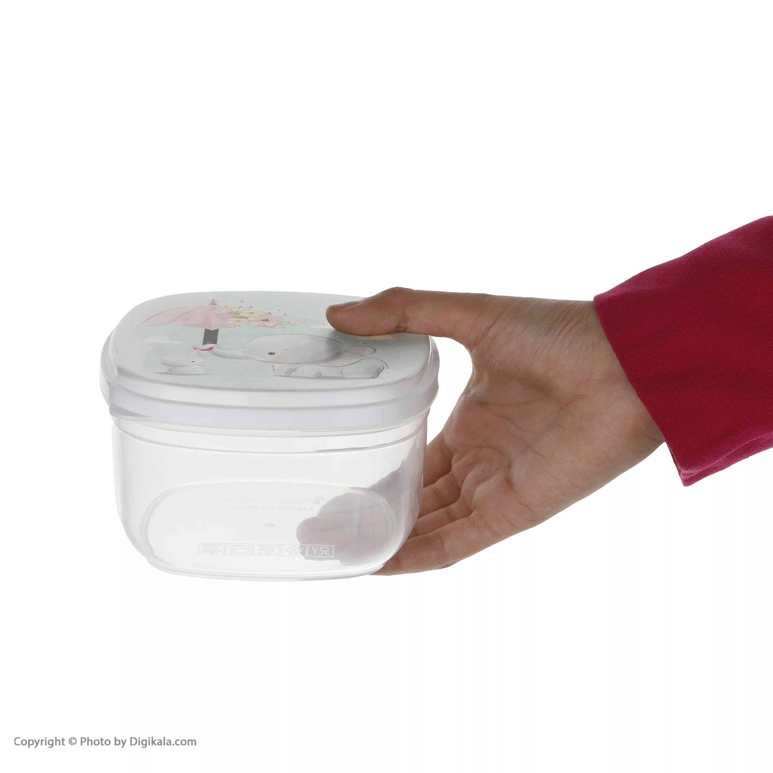 ظرف نگهدارنده وینتج طرح فیل مدل VNP035 مجموعه 4 عددی