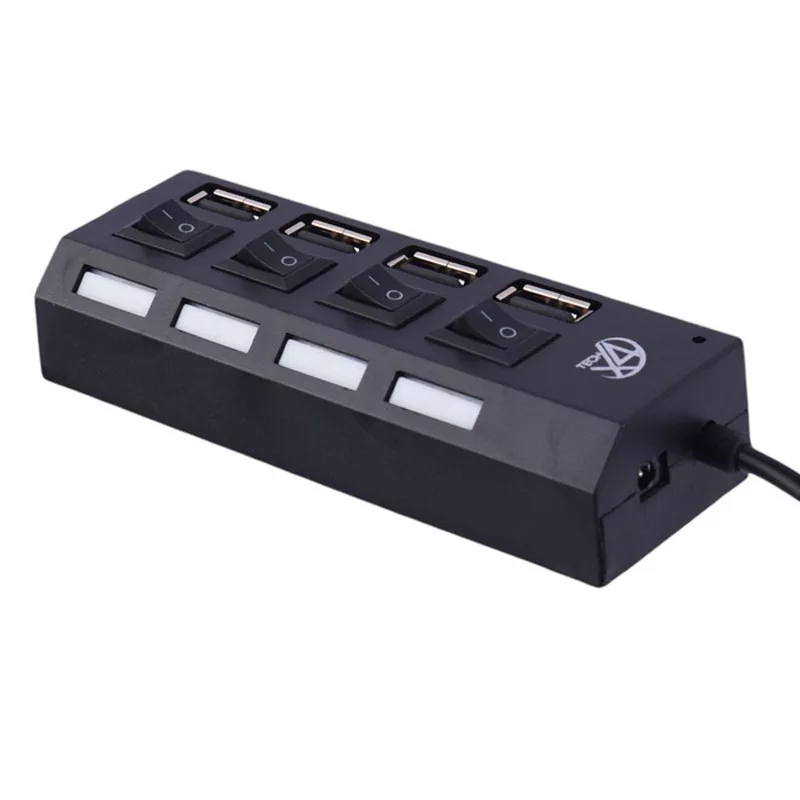 هاب 4 پورت USB 2.0 ایکس فورتک مدل X405