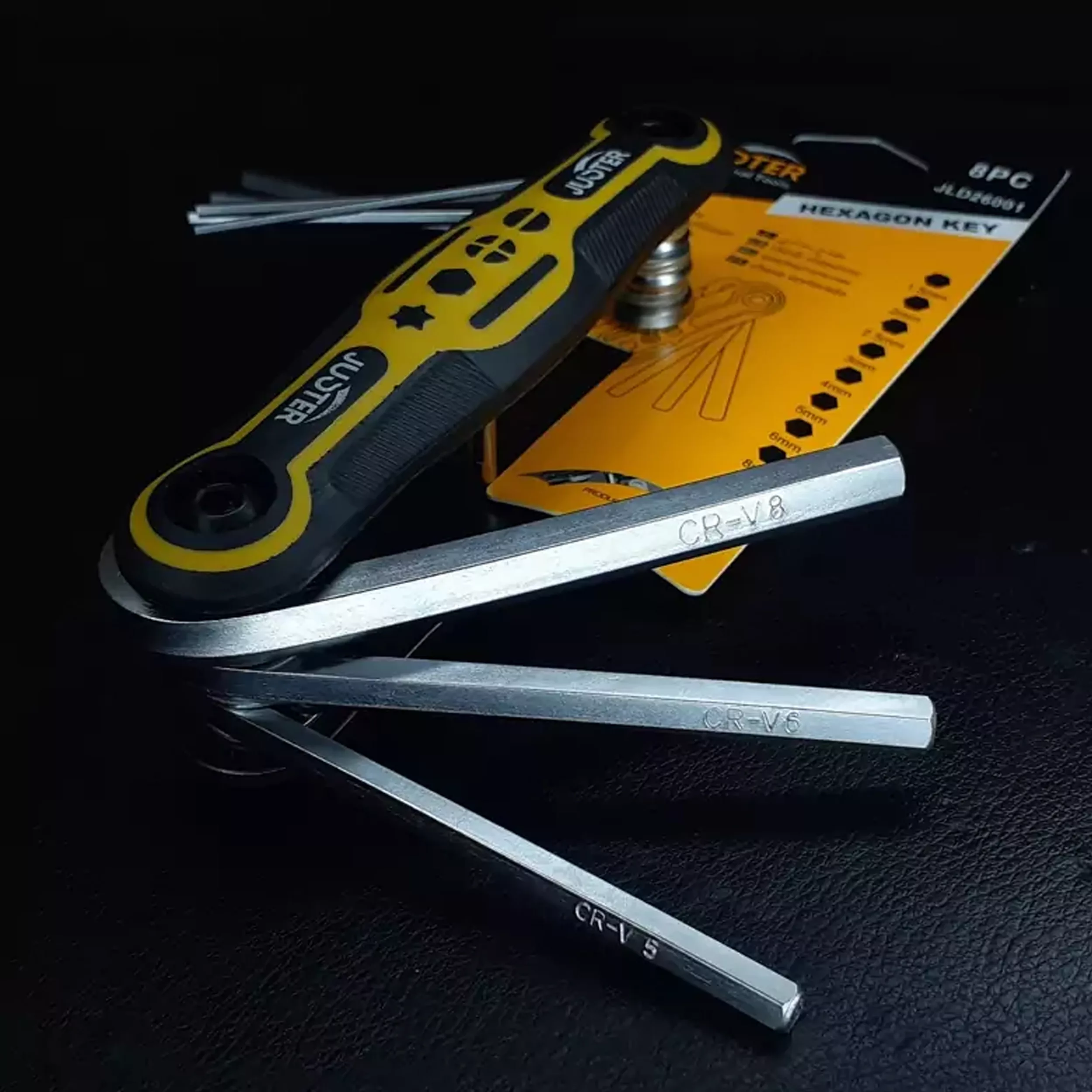 آچار آلن چاقویی جاستر مدل 2628 مجموعه 16 عددی