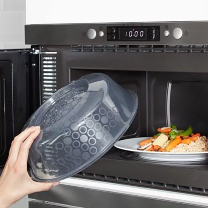 درپوش ماکروویو ایکیا مدل Smoked color