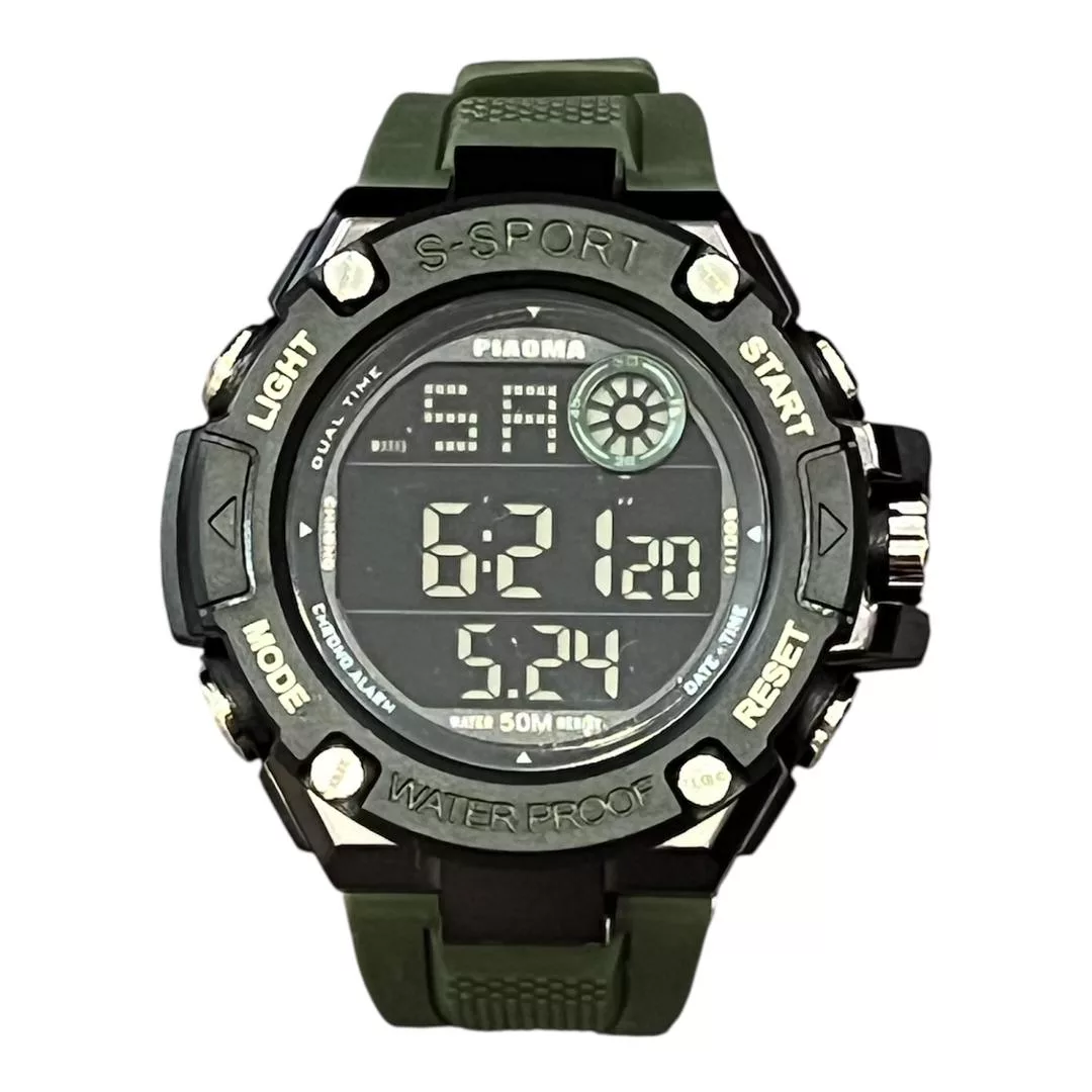 ساعت مچی دیجیتال پیائوما مدل 9107AG