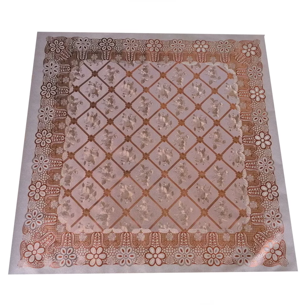 سفره 4 نفره طرح گل رز کد gher20