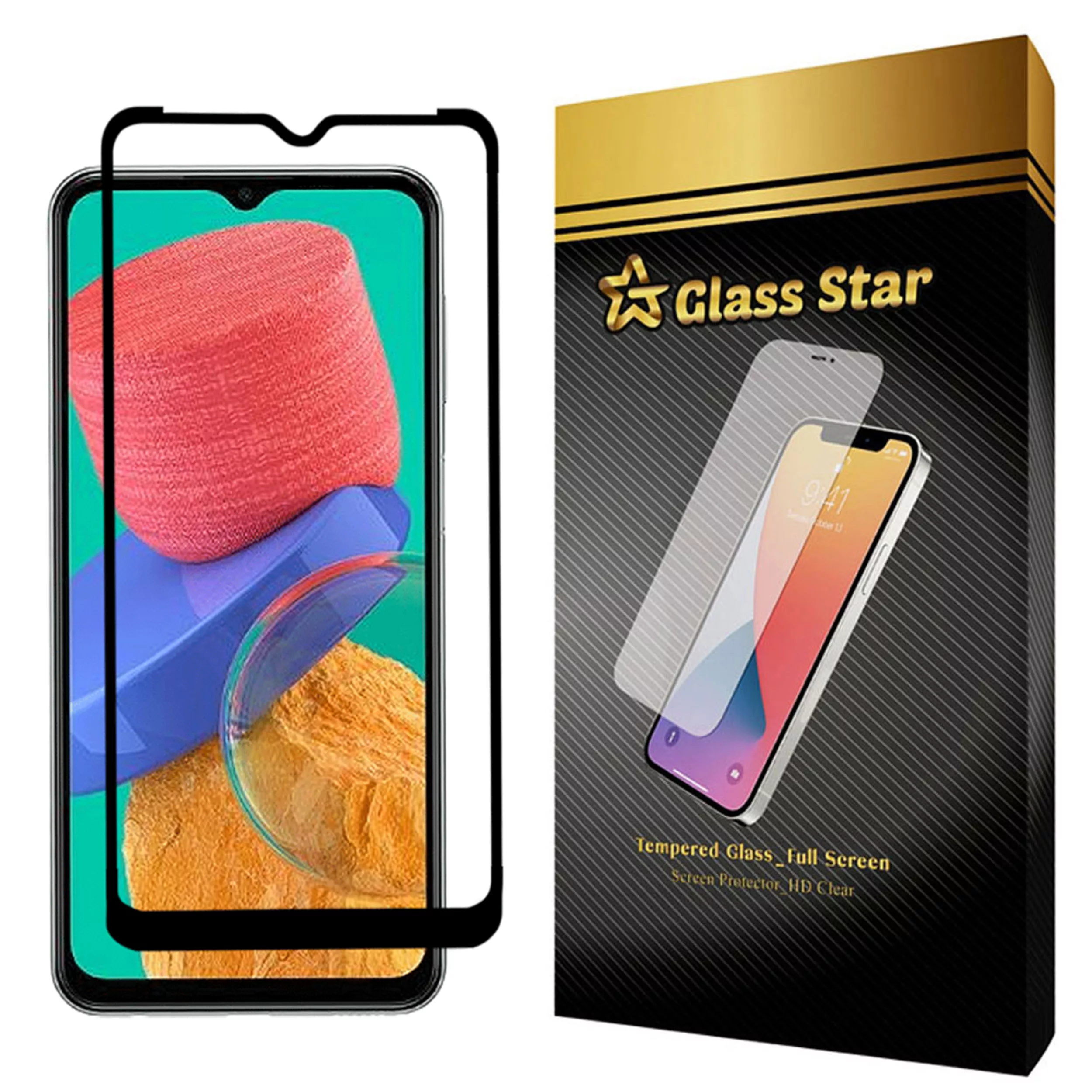 محافظ صفحه نمایش سرامیکی گلس استار مدل CRGA-Glass مناسب برای گوشی موبایل سامسونگ Galaxy M33