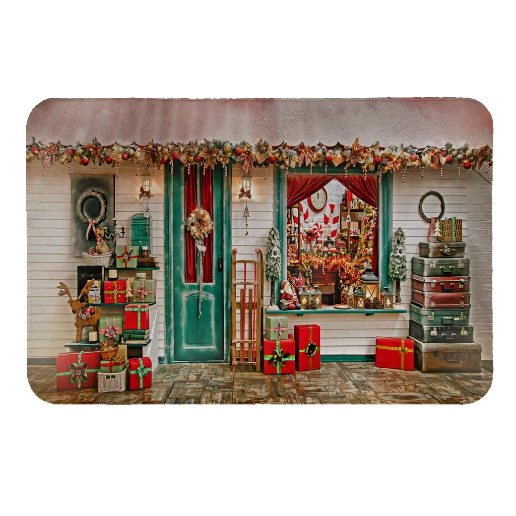 پادری طرح کریسمس کد 5372 سایز 60 × 40 سانتی‌متر