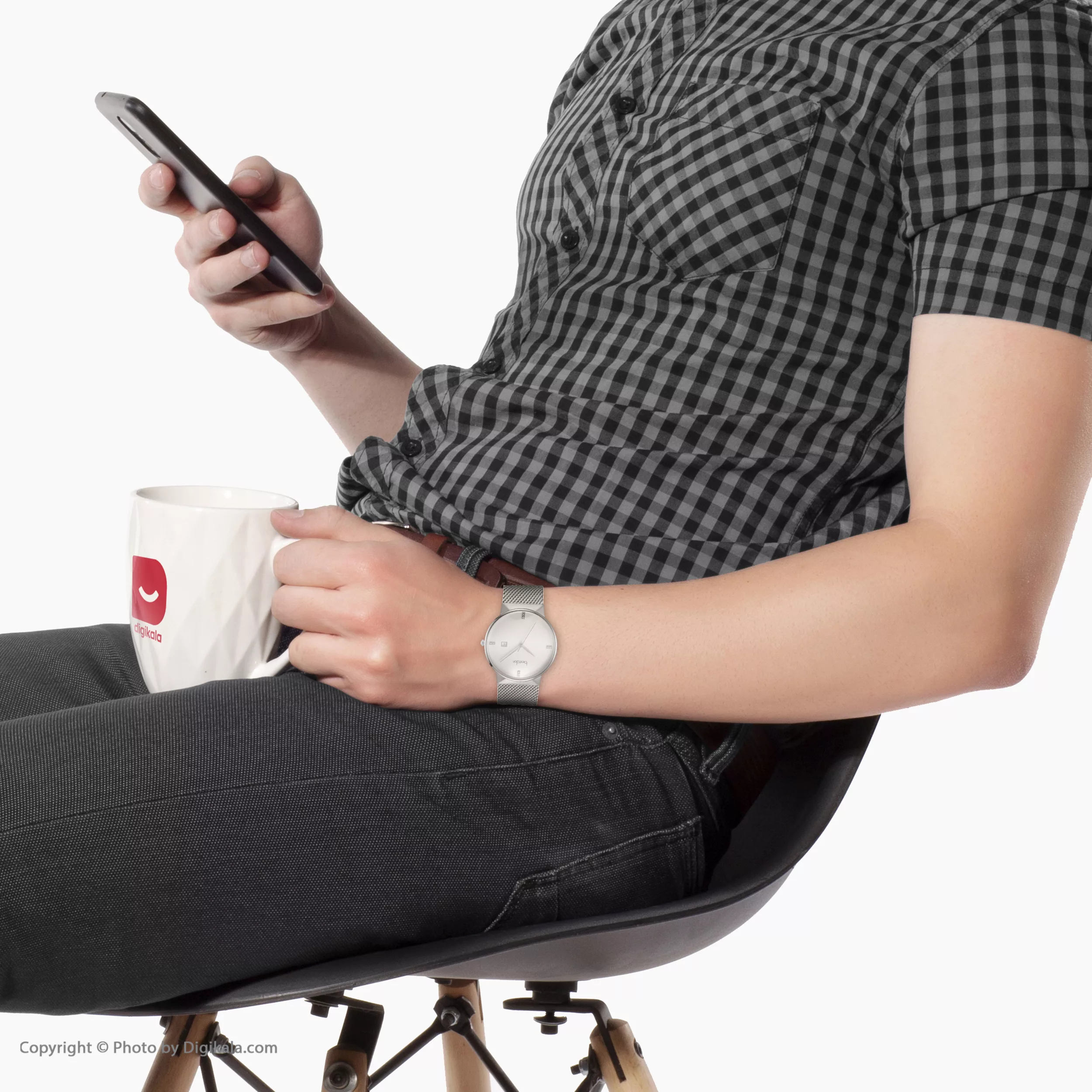 ساعت مچی عقربه‌ای مردانه بستدون مدل BD99100G-B02