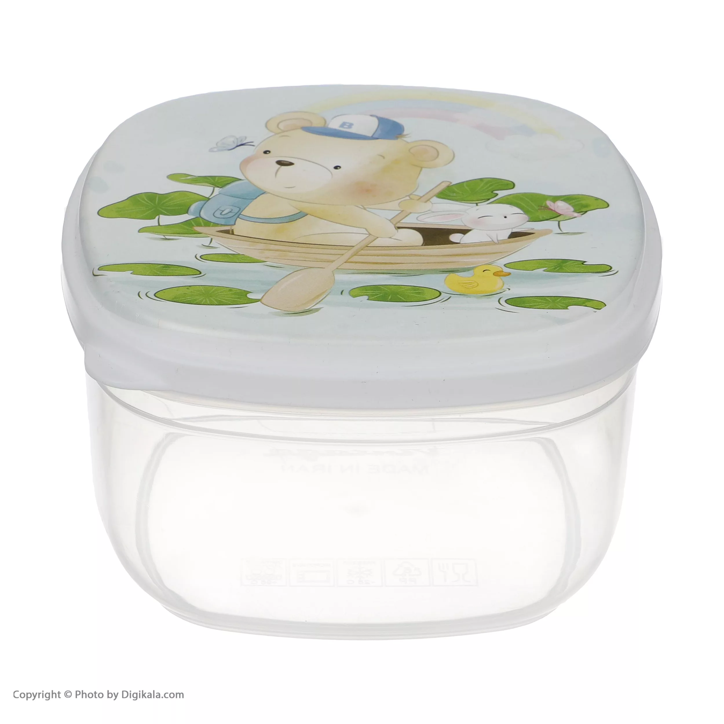 ظرف نگهدارنده وینتج طرح خرس مدل VNP035 مجموعه 4 عددی