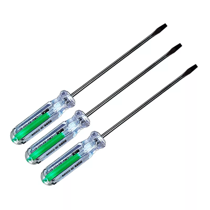 پیچ گوشتی دوسو میکس مدل AT – 3×100 بسته 3 عددی