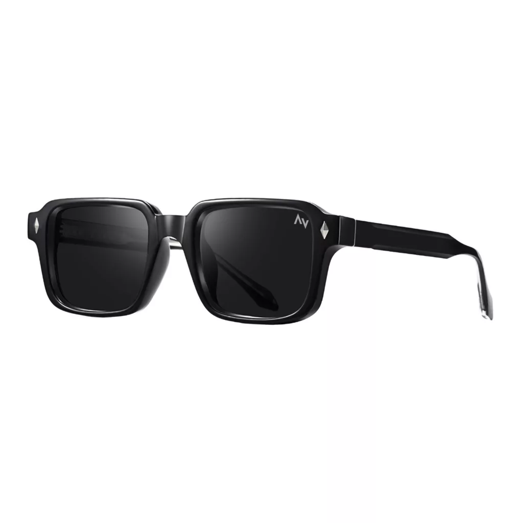 عینک آفتابی مربعی آلبرت وگ مدل SZ8103 Obsidian