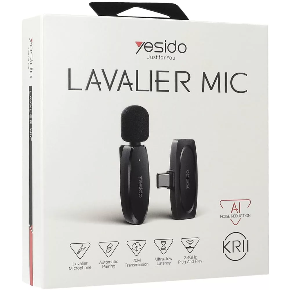 میکروفن یقه ای یسیدو مدل KR11