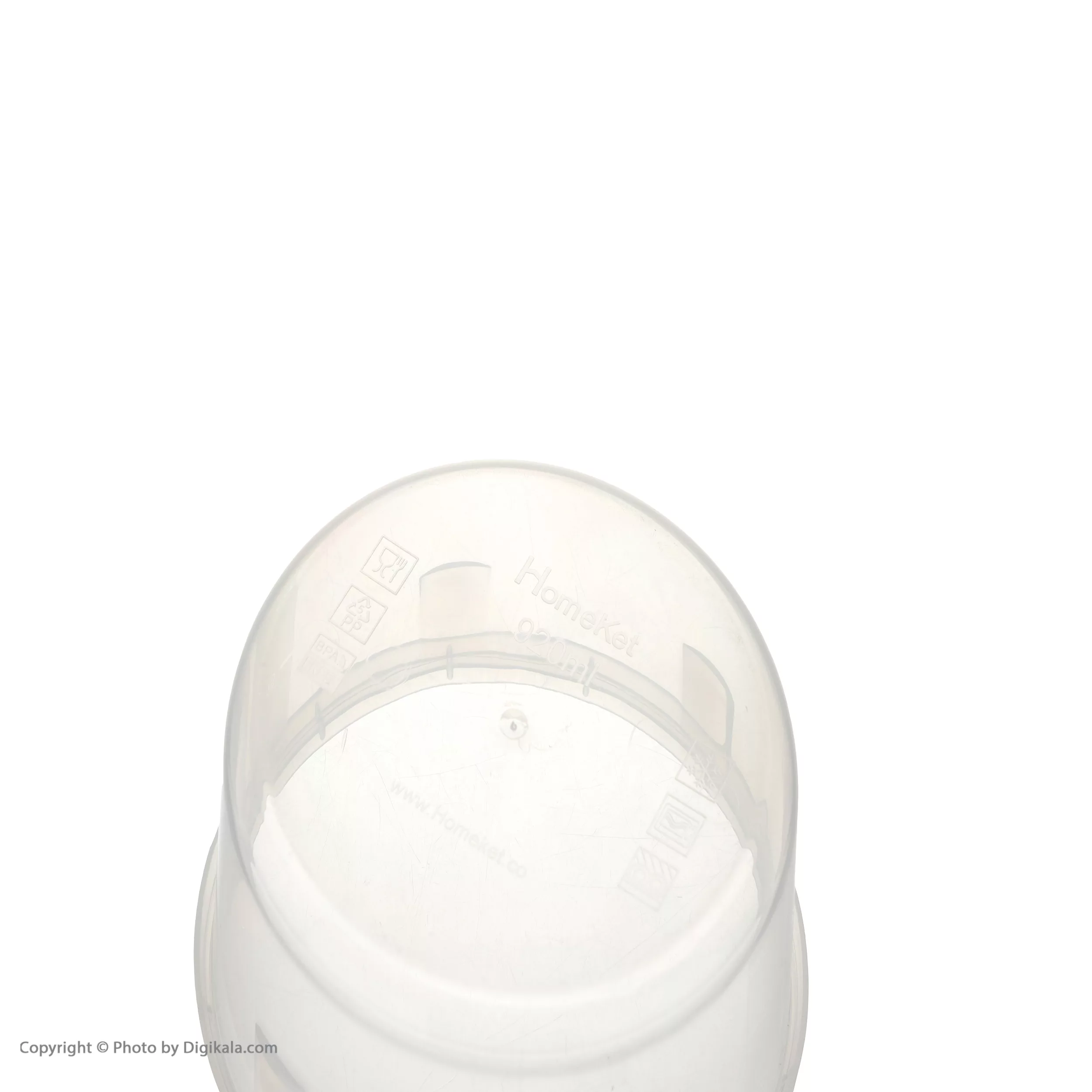 ظرف نگهدارنده هوم کت طرح گرد کد 3456