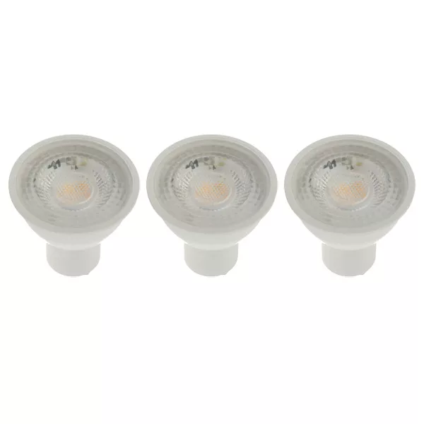 لامپ ال ای دی 7 وات افراتاب  مدل هالوژنی پایه GU10 مجموعه 3 عددی