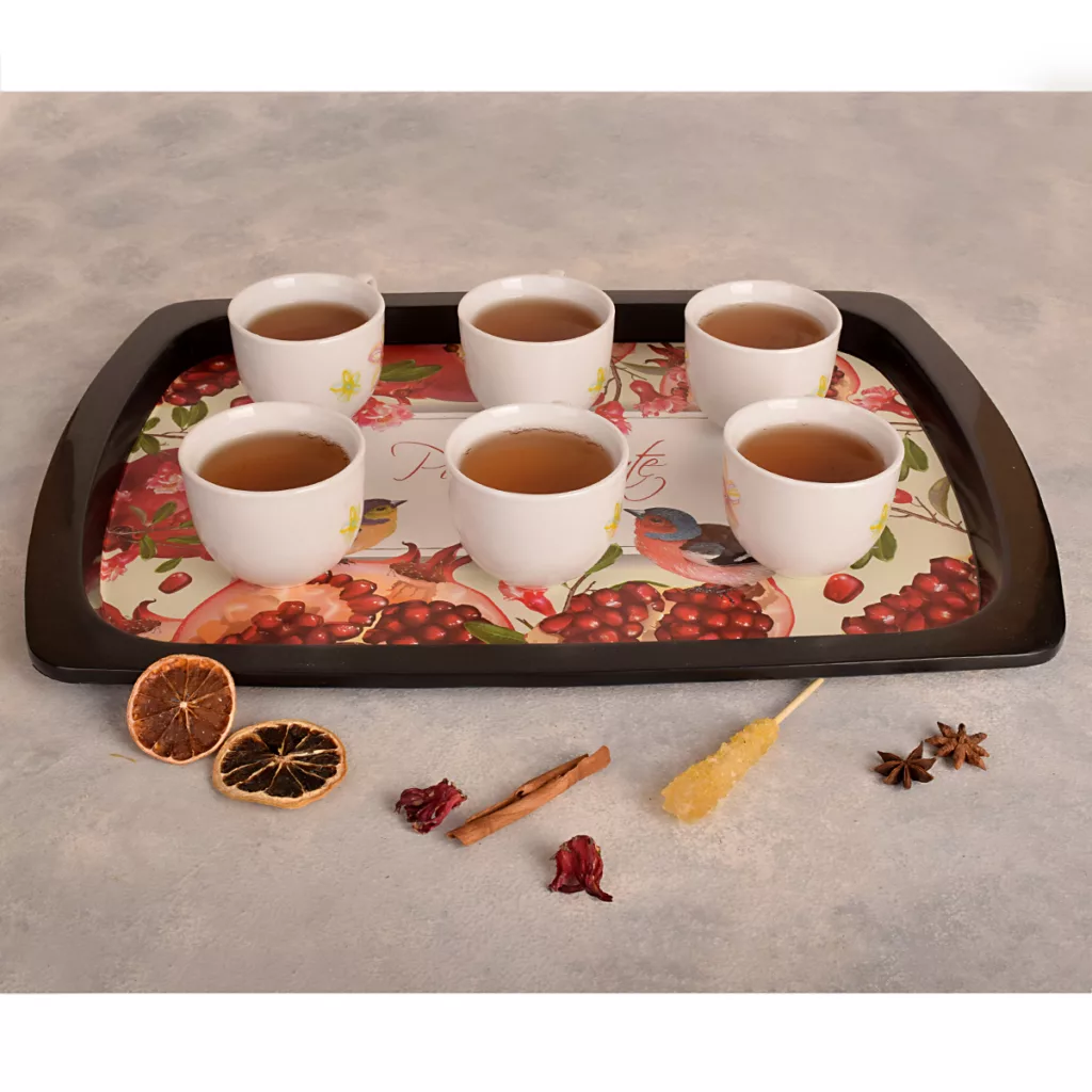 سینی مهروز مدل E-2004-68 طرح انار