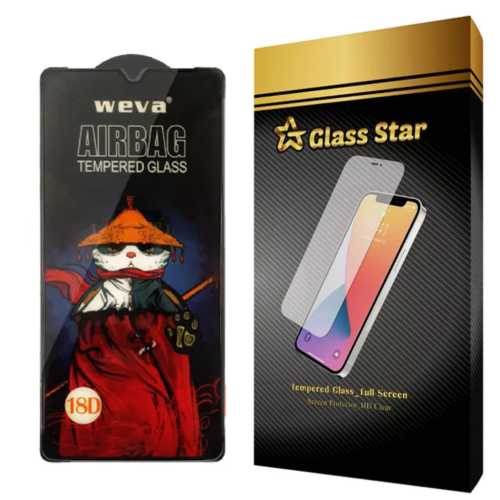 محافظ صفحه نمایش گلس استار مدل AIRBAG مناسب برای گوشی موبایل سامسونگ Galaxy A20