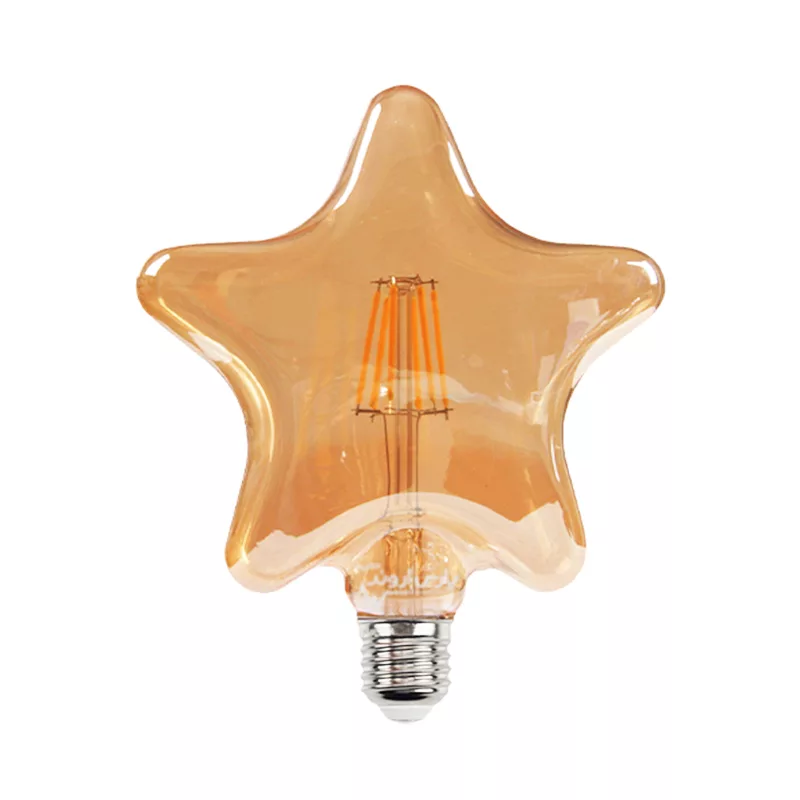 لامپ 6 وات پارس اروند مدل ادیسونی فیلامنتی ستاره ای پایه E27