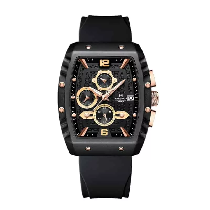 ساعت مچی عقربه‌ای مردانه  کوارتز نیوی فورس مدل naviforce nf8025