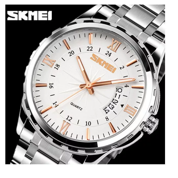 ساعت مچی عقربه‌ای مردانه اسکمی مدل 9069SIBK