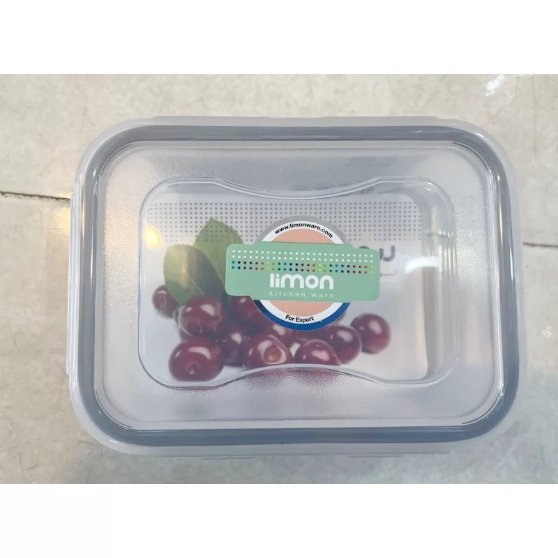 ظرف نگهدارنده لیمون مدل مستطیل کد SM3 بسته 3 عددی