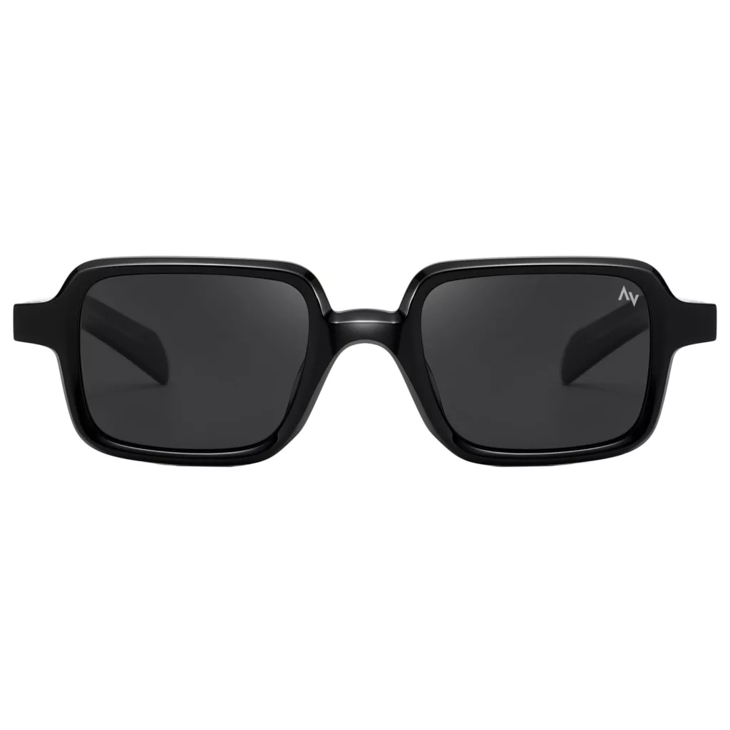 عینک آفتابی مستطیلی آلبرت وگ مدل S32130-C1 Acetate Avantgarde Visionary