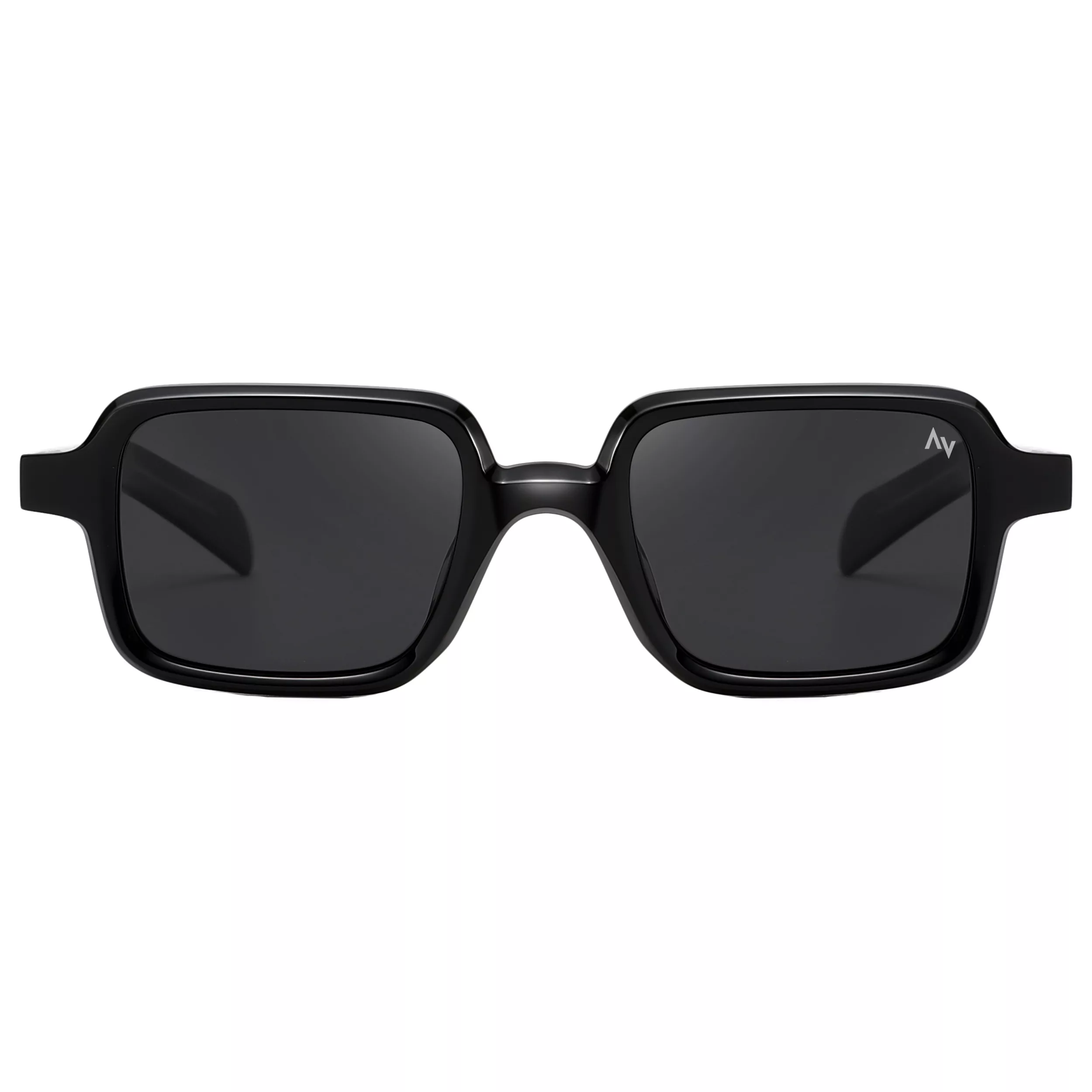 عینک آفتابی مستطیلی آلبرت وگ مدل S32130-C1 Acetate Avantgarde Visionary