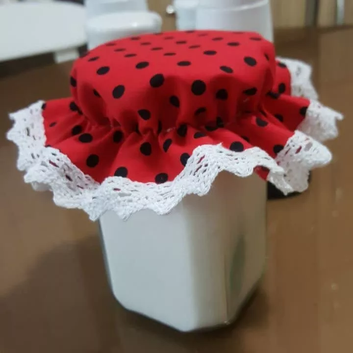 درپوش ظرف مدل خالدار کد 060 بسته 3 عددی