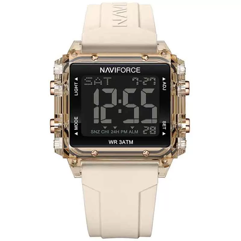 ساعت مچی دیجیتال نیوی فورس مدل NF 7101 RG BG