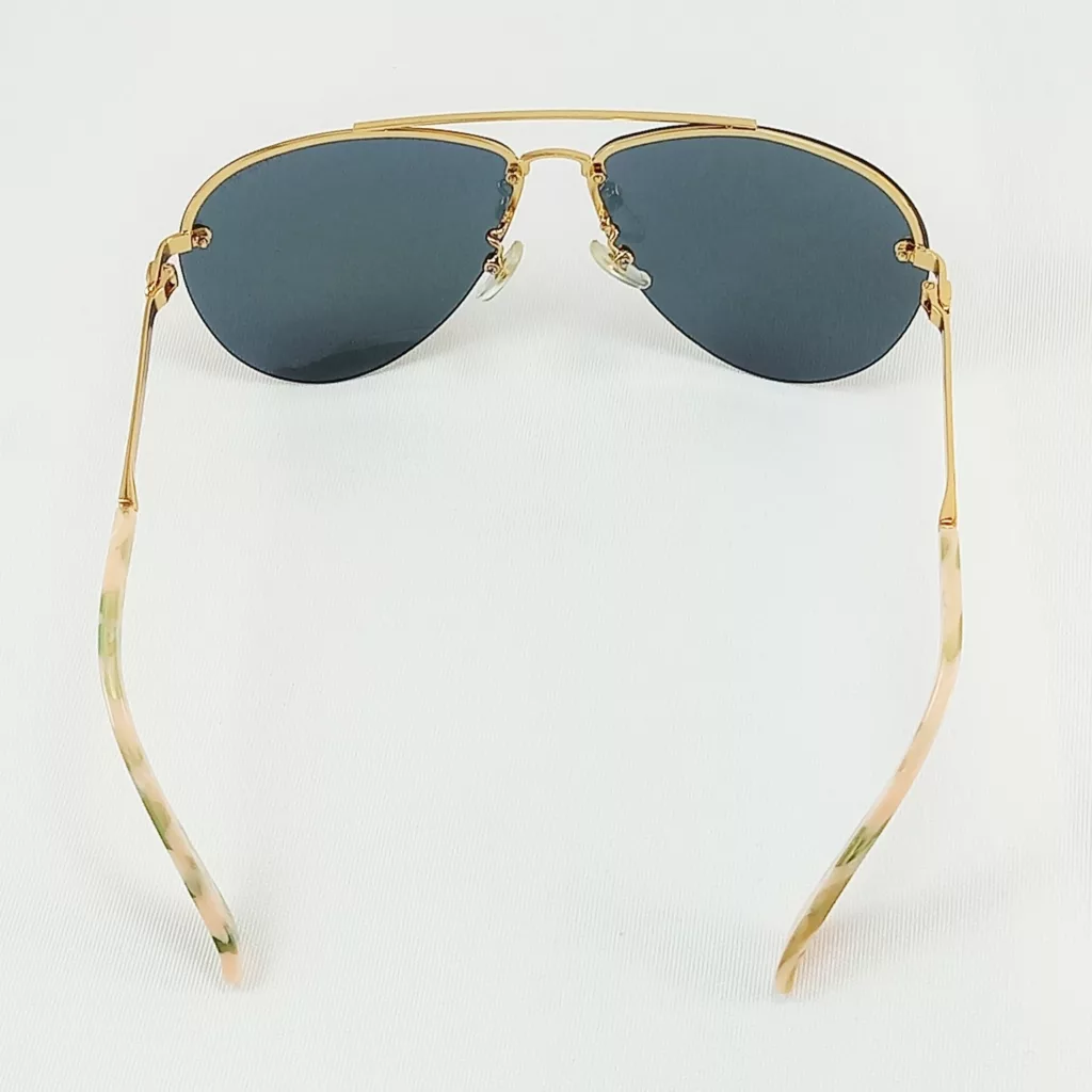 عینک آفتابی خلبانی (Aviator) مدل جیوه ای کد METTA28