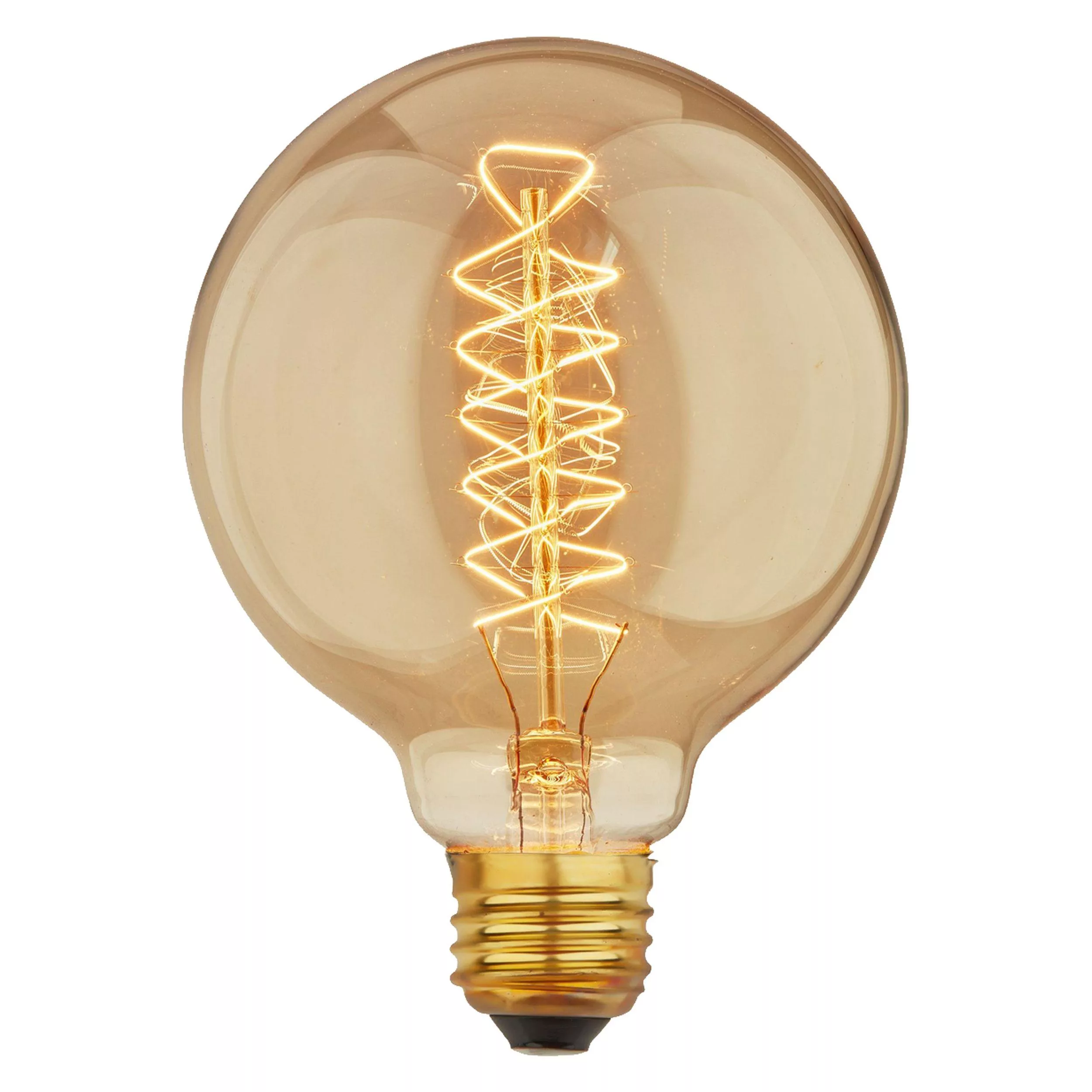 لامپ ادیسونی 40 وات مدل پیچی کد G80 پایه E27