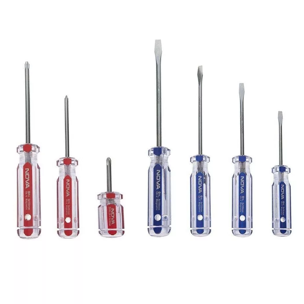 مجموعه 7 عددی پیچ گوشتی نووا مدل NTS-1015 مجموعه 7 عددی پیچ گوشتی نووا مدل NTS-1015