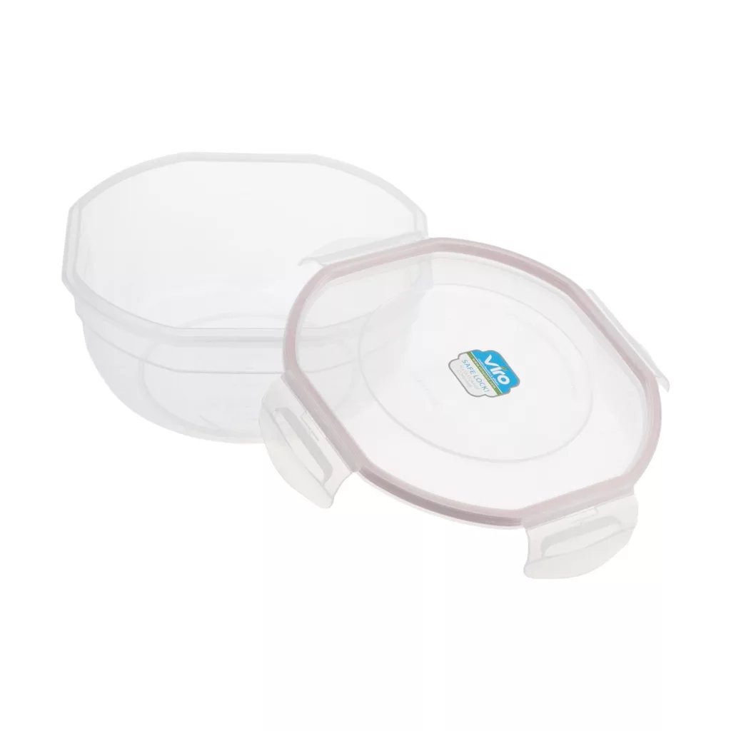 ظرف نگهدارنده ویرو پلاستیک مدل ماکروفری مجموعه 4 عددی