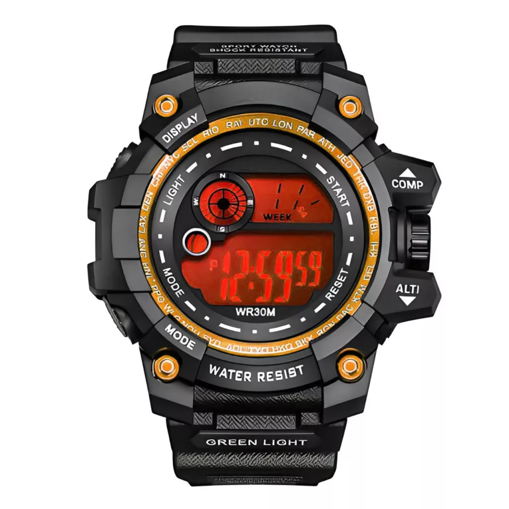 ساعت مچی دیجیتال مردانه مدل تک زمانه09