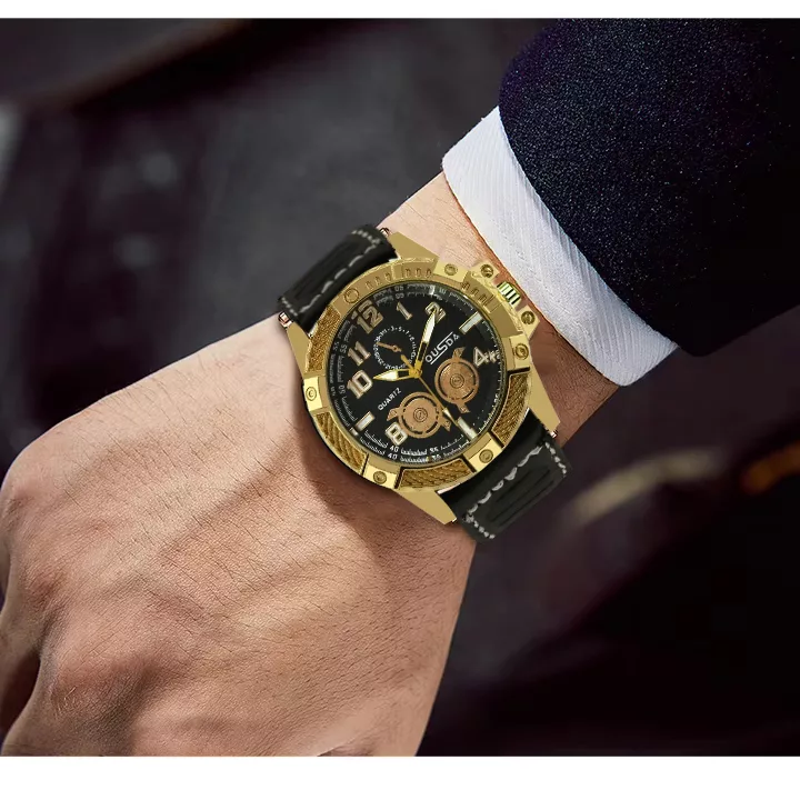 ساعت مچی عقربه‌ای مردانه کوارتز مدل کلاسیک کد pich-t1